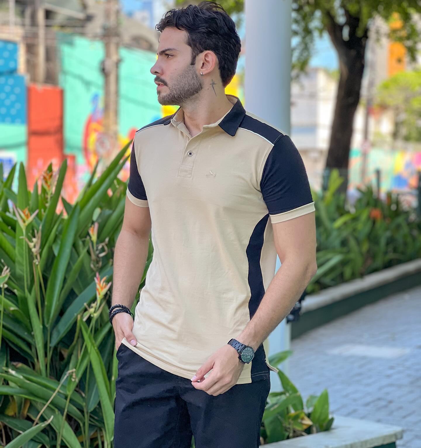 BLUSA COR AZUL